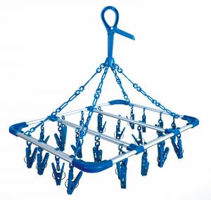 Cloth Drying Hanger With Clips