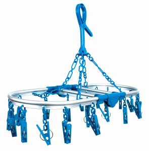 Cloth Drying Hanger With Clips