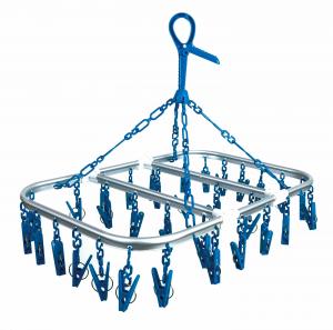 Cloth Drying Hanger With Clips