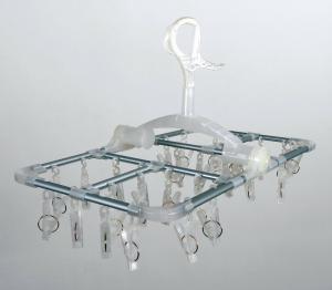 Cloth Drying Hanger With Clips