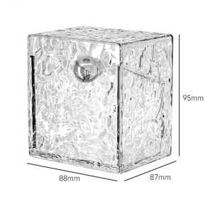 Wall Mounted Punch Free Storage Box- Glacier Pattern
