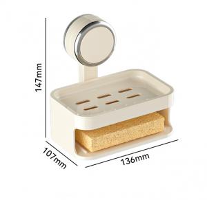 Wall Mounted Soap Holder with Suction Cup